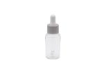 20ml 30ml 50ml Cylinder Plastic Cosmetic Dropper Bottle Grey Personal Care