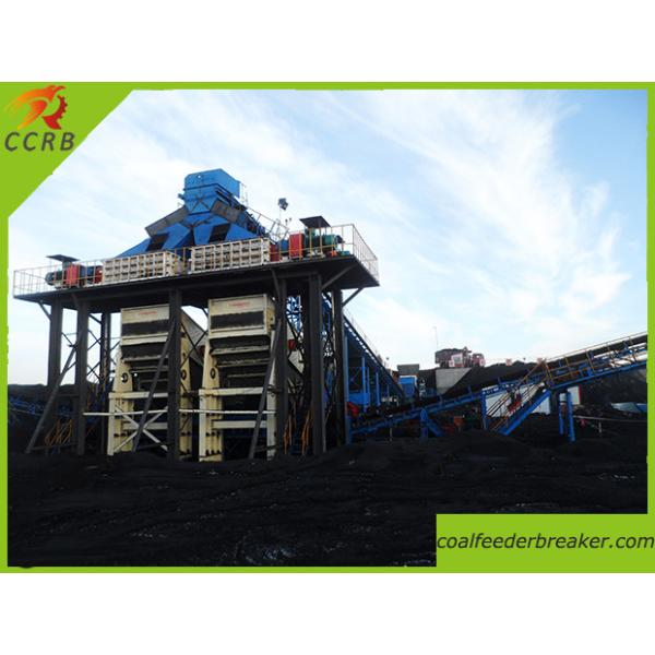 China 3000TPH Skid Mounted Open Pit Mine Coal Crushing Plant factory