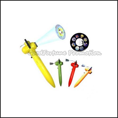 promotion printed logo projection metal twist photograph shape ballpoint pen
