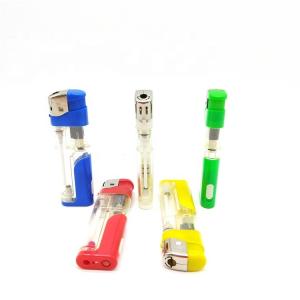 Dy-5810 LED Lamp Cigarette Plastic Gas Electric Lighter with Advanced Technology