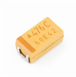 China TAJC476K016RNJ Passive Components Capacitors SMD Tantalum Capacitors AVX 47UF 476K 16V factory