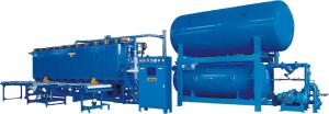 China eps automatic vacuum block molding machine factory