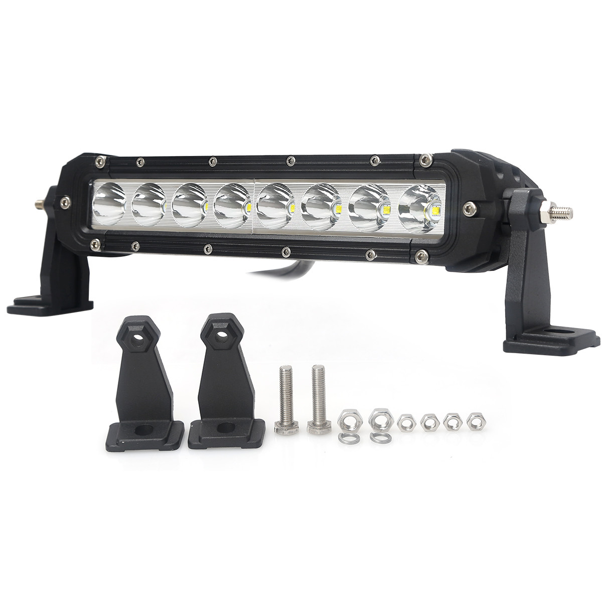 F Style 40W 5W CREE LED LIGHT BAR 6000K 10-30V Spot beam, Flood Beam, Combo Beam