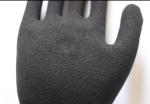 15 Gauge Nylon Spandex Liner With Sandy Nitrile Coated Safety Grip Industrial