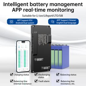 Battery Protection Board 16S-24S 200A 250A 300A BMS with 8A Active Balance BT