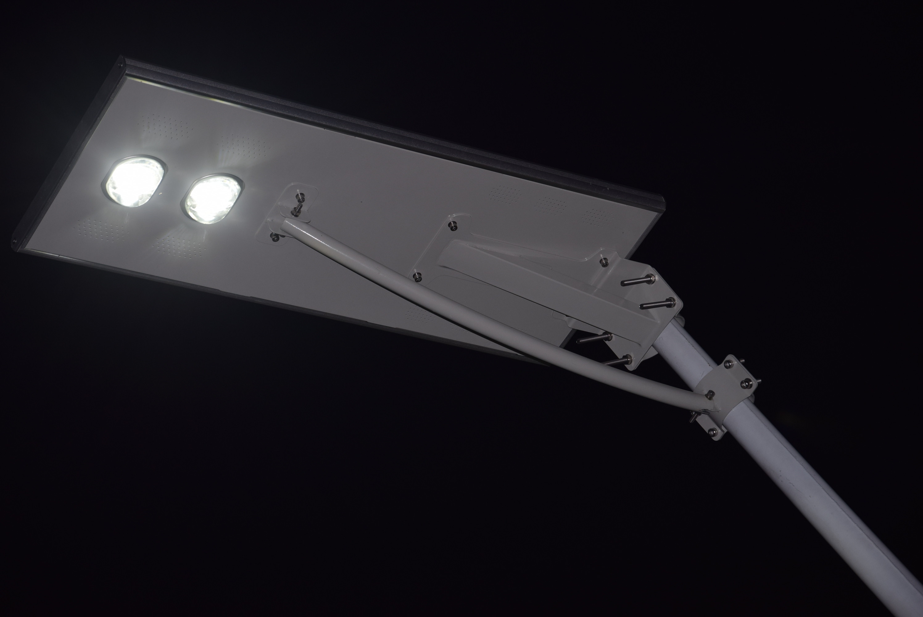 installation 3-8m height motion sensor LED solar street lights all in one with night sensor for smart road lighting