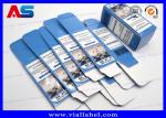 Factory Price ! 10ml Vial Boxes , Adhesive Labels And Glass Bottle, Free Design