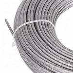 6x19 1570Mpa Stainless Steel Wire Ropes 7mm Polished Standard AiSi Packing 1000
