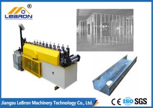 China Soncap 1.2mm Thickness Metal Stud And Track Roll Forming Machine factory