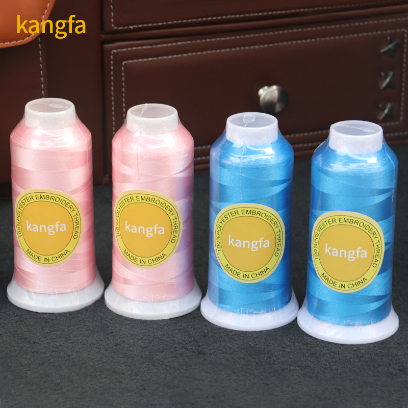 125G 4000 Yard 120d/2 100% Polyester Embroidery Thread for Computerized Sewing Machine