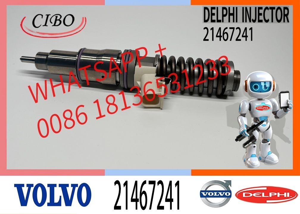 Fuel Injector BEBE4G15001 BEBE4L07001 21467241 22052765 22340639 52850-13670 Injector For VOL-VO Diesel Engine