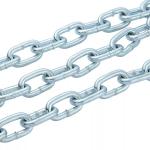 Stainless Steel Welded Galvanized Link Chain Fatigue Resistant For Conveyor