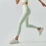220g Nylon Sport Fitness Leggings High Waist Yoga Workout Gym Wear Pant Black