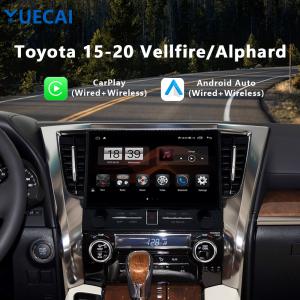 China 11.5 Inch Toyota Vellfire / Alphard Head Unit Android Player Screen 2000*1200 factory
