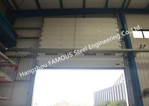 China Overhead Sectional Steel Industrial Garage Doors Factory Up Ward Fast Lifting Gate factory