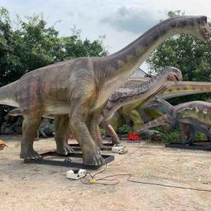 China Jurassic World Dinosaur Realistic Animatronic Dinosaur Bellusaurus sui Model factory