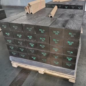 China 70% MgO Content Fused Magnesia Carbon Brick for Steel Ladle Refractory in Arc Furnace factory