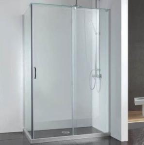 China Aluminium Shower room,double rail and double sliding door,temper glass 8mm,10mm, factory