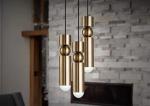 Kitchen Dining Room Bedroom Bedside Lamp Romantic Gold Led Pendant Lamp