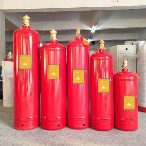 China Steel Welded / Seamless FM200 / Hfc-227ea Cylinder For Gas Storage factory