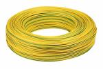 Yellow PVC Insulated Copper Wire / 14 Awg Electrical Wire UL1015 Low Eccentricit