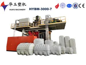 China HUAYU 1000L 5LAYERS Blow Moulding Machine High-Speed Production of Large Plastic Containers factory