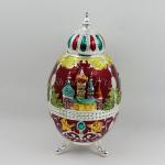 Shinny Gifts Primitive Automatic metal Toothpick Holder Box for Tableware