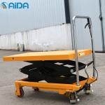 Heavy Duty Hydraulic Table Lifter 105 Kg Service Weight 950 Mm Lifting Height