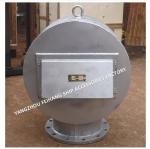 PIPE FROM TYPE AIR VENT HEAD FH-200A BODY CARBON STEEL PROCESS WELDING