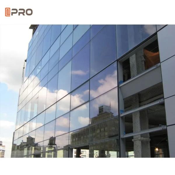 Building Materials Invisible Aluminum Curtain Wall Outdoor Planning Spider