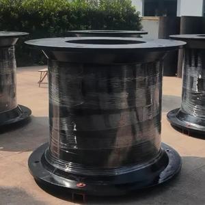 Pianc 2002 Marine Mooring Cell Rubber Fender Bumper With Steel Frontal Frame