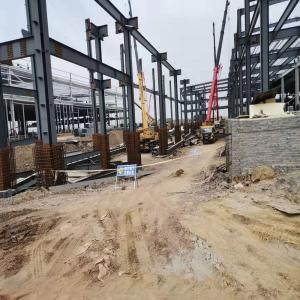 Buy cheap Custom Steel Structure Workshop Q235 Q355 Fireproof from wholesalers