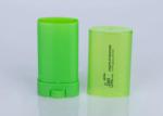 Mini Round 15g PP Plastic Deodorant Containers Hotstamping Printing