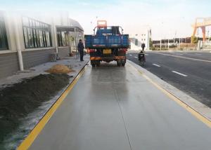 China Carbon Steel 120T Digital Heavy Duty Truck Weighbridge factory