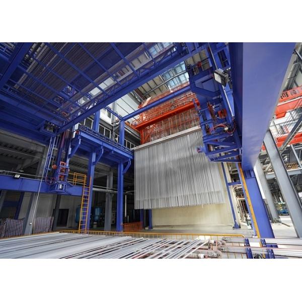 Automated Vertical Anodizing Production Line And Electrophoresis System Durable