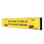 ODM P4.35 Bus LED Screen Display Size 1536*278 For Automotive Ads