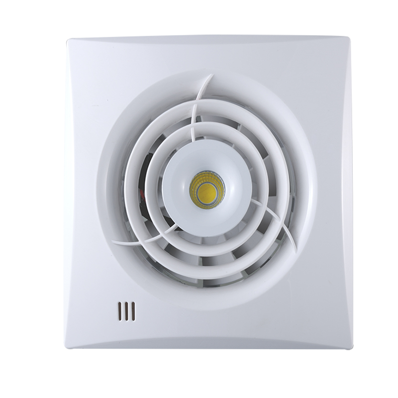 High Power Ceiling Mounted Exhaust Fans with Light White Finish High Air Flow 248-840