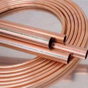 China C1220 Smls Od 40mm Red Copper Tube For Air Condition factory