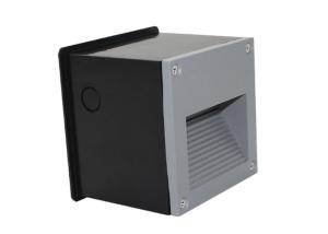 China Recessed Square Shaped 3W 6W LED Wall Light LED Stairway Light LED Corner Wall Light waterproof 85-265V factory