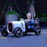 12V Electric Car With 2.4G Remote Control For Kids To Drive On 4 Wheels 2022