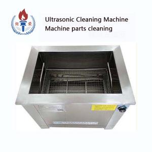 China 30L Industrial Ultrasonic Cleaning Machine Frequency 40hz Metal Part Ultrasound Washer factory