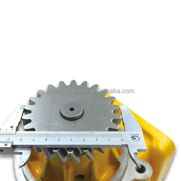 Komatsu 6D125-6 Diesel Engine Water Pump with Aluminum Construction