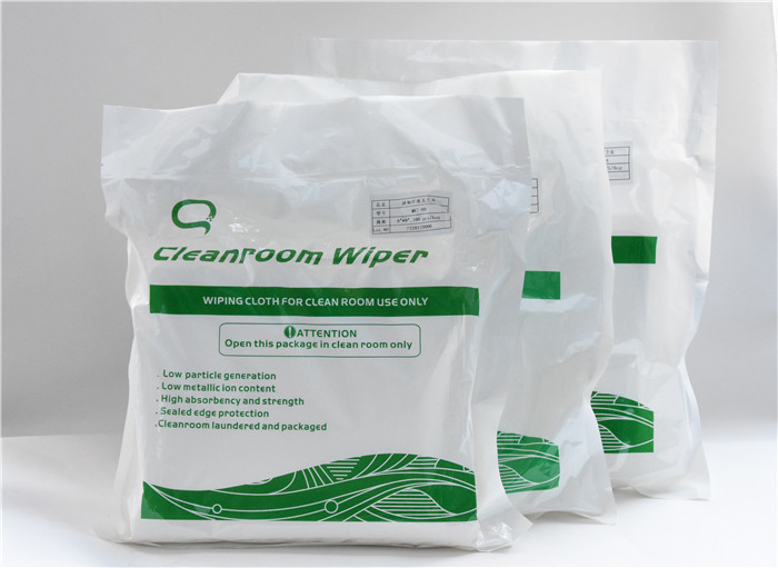 100% Microfiber Laser Sealed Lint Free Clean Room Wipers