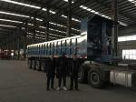 25CBM-45CBM Tipper Semi Trailer For Mining And Construction