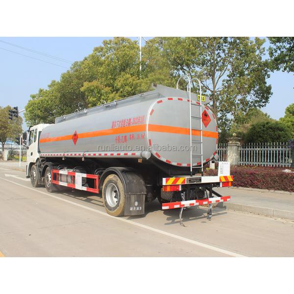 Factory Direct Price Dongfeng Jincheng 6x2 19.9cbm Flammable Fluid Methanol Crude Oil Chemical Tank Truck