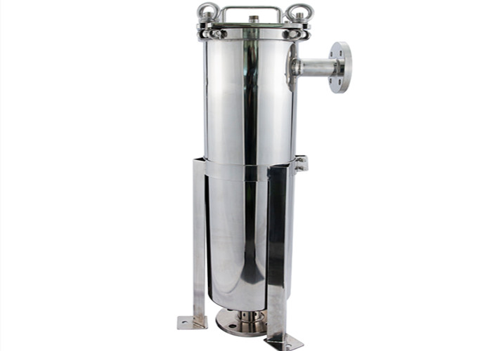 Multipurpose SS304/316L Single Bag Filter Housing For Water Industry Treatment