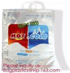 Reusable Grocery Shopping Box Zipper Top Nonwoven Aluminum Cooler Bag Thermal