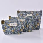 Pure Color Waterproof Polyester Pouch Clutch Bag Cosmetic Bag For Women