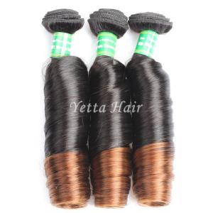 China No Mixture Brown Peruvian Human hair Weave Pretty Soft 3 Pieces / Lot factory
