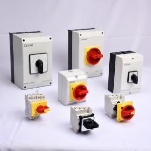 IP65 10-150A 230-440V 3P 4P Isolator Switch With Protective Box